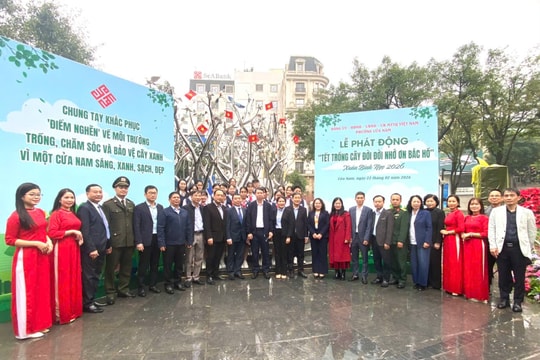 Phường Cửa Nam phát động "Tết trồng cây"
