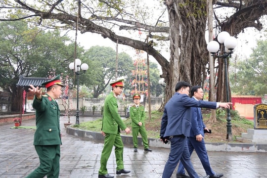 Tam Hưng bảo đảm Lễ hội chùa Bối Khê xuân Bính Ngọ 2026 diễn ra tốt đẹp