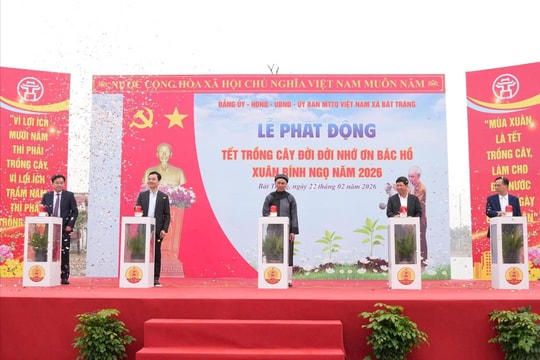 Xã Bát Tràng phát động Tết trồng cây năm 2026