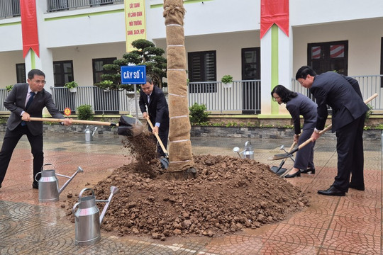 Tết trồng cây góp phần giáo dục thế hệ trẻ ý thức trách nhiệm đối với thiên nhiên và cộng đồng