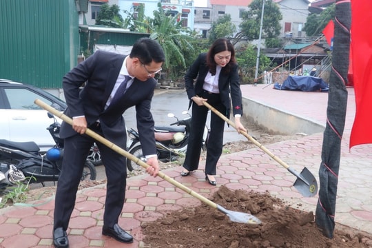 Xã Phù Đổng (Thành phố Hà Nội): Phấn đấu nâng cao tỉ lệ bao phủ cây xanh, góp phần cải thiện chất lượng môi trường sống