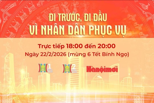 Đi trước, đi đầu vì Nhân dân phục vụ