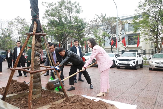Dương Nội phát động “Tết trồng cây đời đời nhớ ơn Bác Hồ”