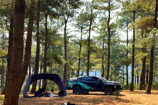 Camping dịp Tết: Xu hướng xê dịch mới của giới trẻ Hà Nội