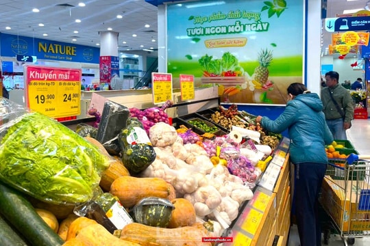 Hàng hoá đáp ứng tốt nhu cầu tiêu dùng tăng cao trong dịp Tết
