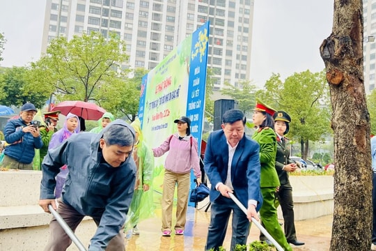 Phường Tây Hồ phát động Tết trồng cây Xuân Bính Ngọ 2026: Lan tỏa tinh thần sống xanh từ cơ sở