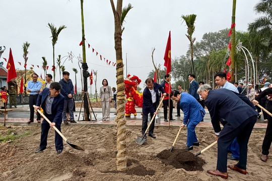 Xã Ứng Thiên phấn đấu trồng 2.500 cây xanh trong năm 2026