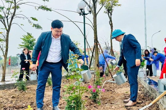 Xã Nam Phù gieo mầm xanh, gửi trọn niềm tin đầu năm mới 