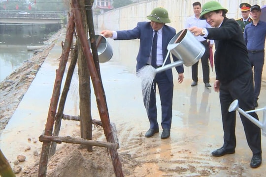 Xã Phúc Thọ sẽ trồng trên 5.000 cây xanh trong năm 2026