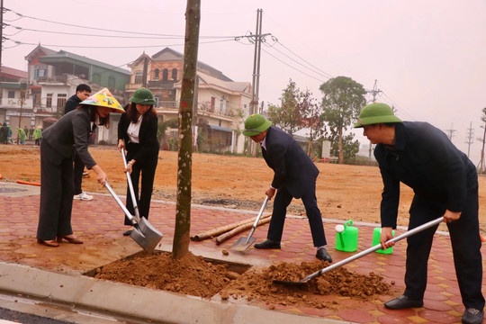 Xã Thạch Thất: lan tỏa phong trào trồng cây, bảo vệ môi trường