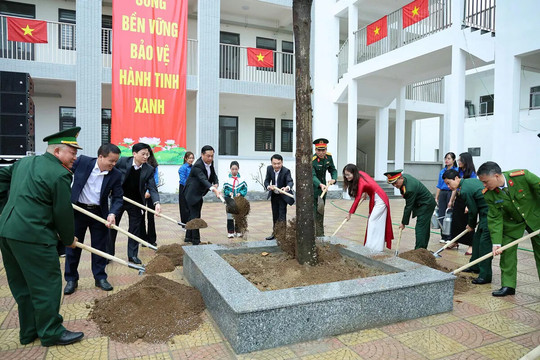 Xã Xuân Mai: Năm 2026 sẽ trồng 10.000 cây xanh, làm đẹp môi trường