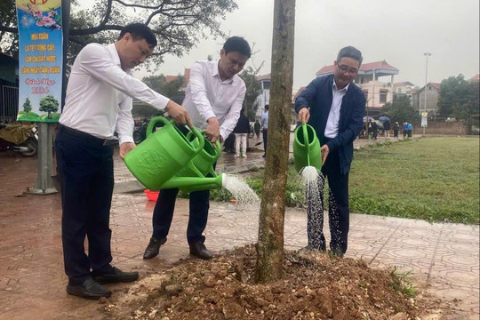 Xã Tiến Thắng tổ chức Tết trồng cây năm 2026
