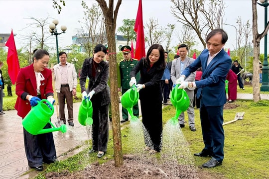Vân Đình phát động “Tết trồng cây đời đời nhớ ơn Bác Hồ” xuân Bính Ngọ 2026
