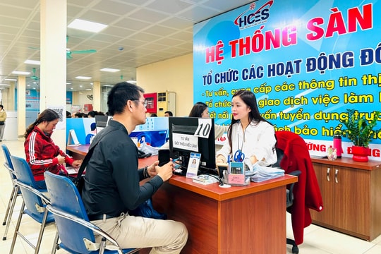 Hà Nội hỗ trợ người lao động trở lại thị trường ngay sau kỳ nghỉ Tết