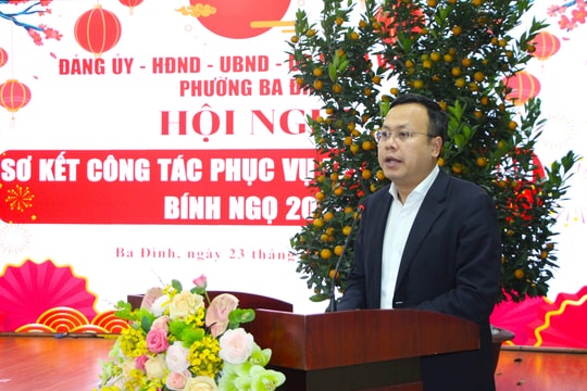 Phường Ba Đình tập trung giải phóng mặt bằng đối với 9 dự án