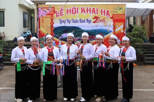 Xuân Ba Vì: Bình yên bản làng, rộn ràng lễ hội