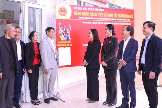 Vân Đình sẵn sàng cho ngày bầu cử