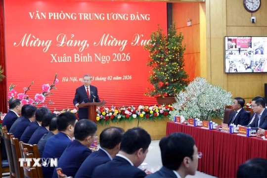 Tổng Bí thư Tô Lâm: Bắt tay ngay vào công việc, bảo đảm sự liên tục, thông suốt