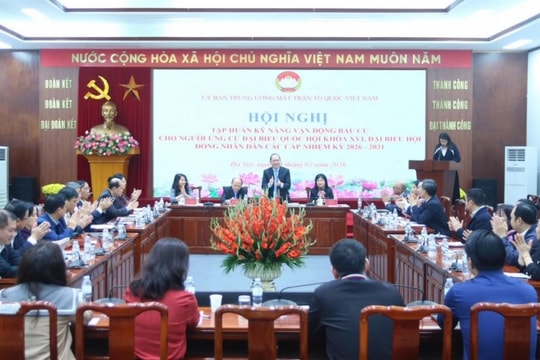 Tập huấn kỹ năng vận động bầu cử cho người ứng cử