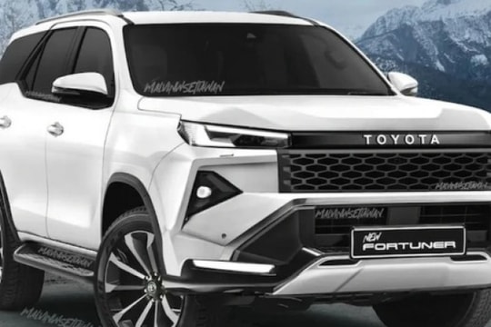 Toyota Fortuner thế hệ mới lộ diện, sẵn sàng đấu Ford Everest