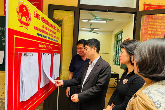 Phú Lương chuẩn bị chu đáo, bảo đảm dân chủ cho ngày bầu cử