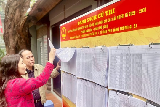 Phường Hoàn Kiếm: Bảo đảm số lượng cử tri tham gia bầu cử với tỷ lệ cao nhất