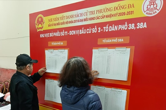Phường Đống Đa chuẩn bị tốt nhất cho ngày hội non sông