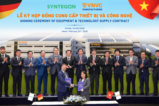 Ký kết cung cấp dây chuyền sản xuất vắc xin công nghệ cao cho nhà máy tại Việt Nam