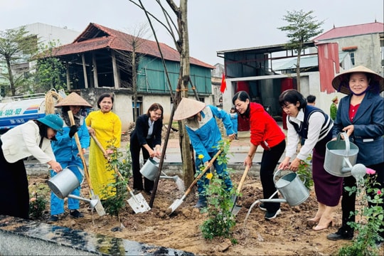 Nam Phù rực rỡ những “vườn hoa đoàn kết” chào mừng ngày hội lớn