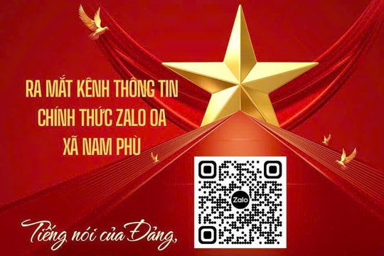 Nam Phù ra mắt kênh Zalo Official