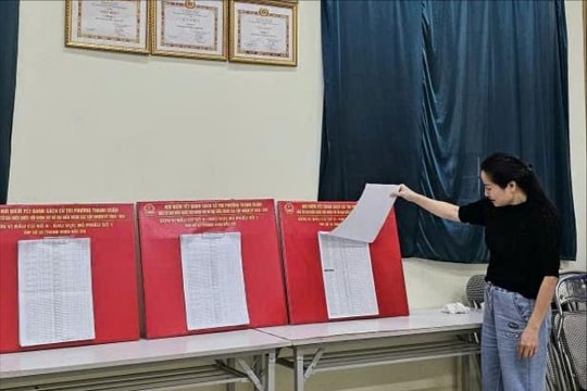 Phường Thanh Xuân: Chủ động, bài bản trong công tác chuẩn bị bầu cử
