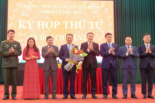 Ông Vương Nguyên Minh được bầu làm Chủ tịch HĐND xã Sóc Sơn