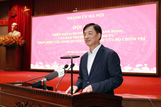 Hà Nội tiên phong, gương mẫu thực hiện hiệu quả các nghị quyết chiến lược của Bộ Chính trị