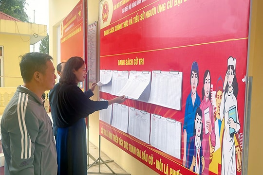 Ngày hội non sông và trách nhiệm với lá phiếu