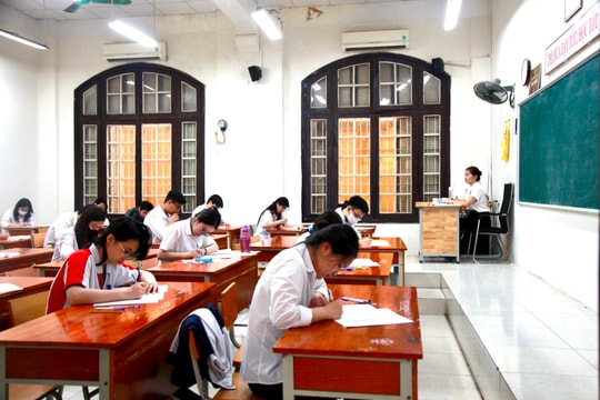 Hà Nội khảo sát chất lượng học sinh lớp 11, 12