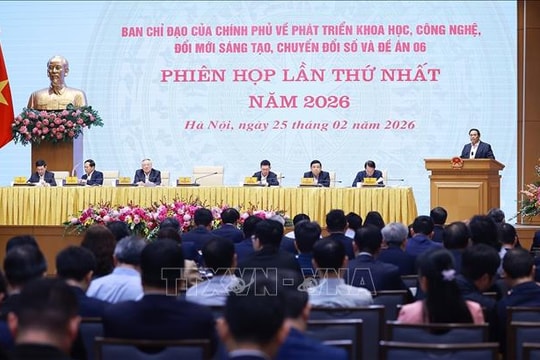 Thủ tướng Phạm Minh Chính chủ trì họp Ban Chỉ đạo về phát triển khoa học, công nghệ, đổi mới sáng tạo, chuyển đổi số