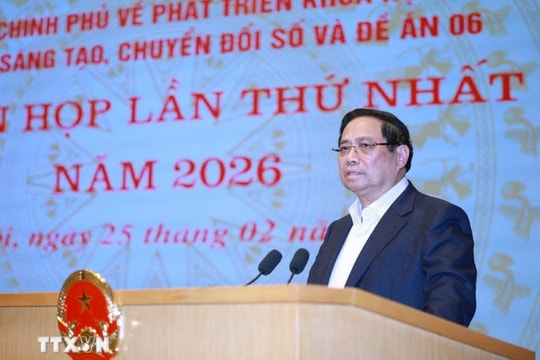 Thủ tướng: Bứt phá kinh tế số, lấy kinh tế dữ liệu và trí tuệ nhân tạo làm trụ cột phát triển mới