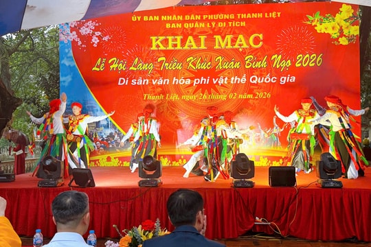 Thanh Liệt khai mạc Lễ hội làng Triều Khúc Xuân Bính Ngọ 2026