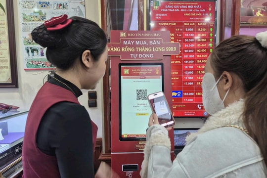 Mua bán vàng tự động ngày vía Thần Tài