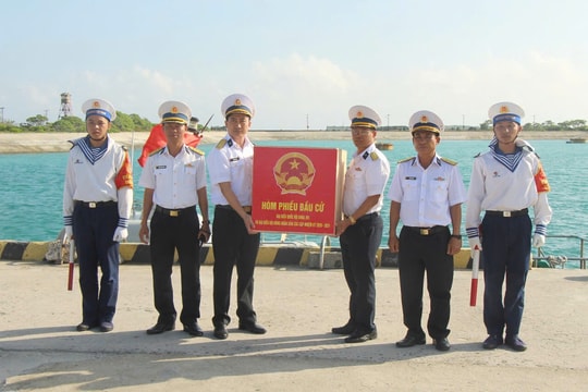 Đặc khu Trường Sa sẵn sàng cho ngày bầu cử
