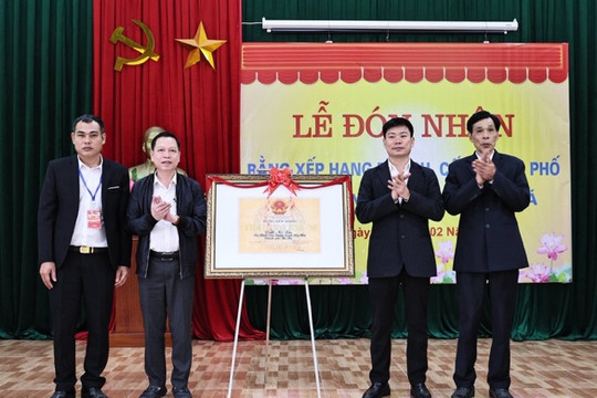 Hòa Xá: Đình thôn Nội Lưu đón nhận Bằng xếp hạng Di tích lịch sử - văn hóa cấp thành phố