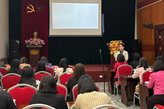 Hội viên phụ nữ đề cao tinh thần trách nhiệm, đẩy mạnh tuyên truyền về cuộc bầu cử