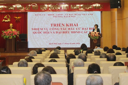Trước 8-3, Bạch Mai hoàn thành in thẻ cử tri để phát đến từng cử tri