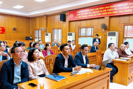 Thanh Liệt gặp mặt 38 ứng cử viên đại biểu HĐND nhiệm kỳ 2026-2031