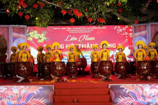 Phường Phú Lương: Đặc sắc chương trình trống hội Thăng Long - Ngày hội non sông