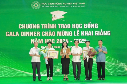 Hơn 1.600 suất học bổng hấp dẫn cho tân sinh viên VNUA