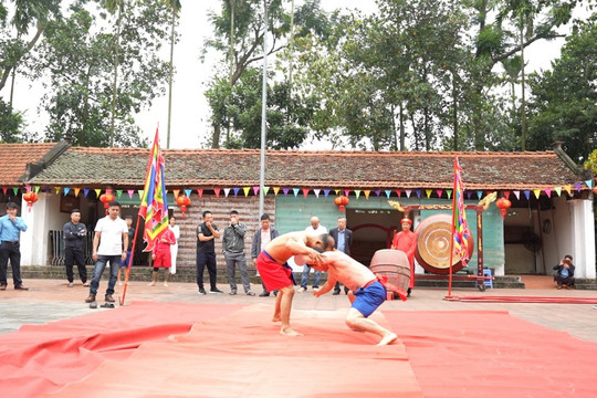 Sẵn sàng khai hội vật dân tộc truyền thống xã Dương Hoà