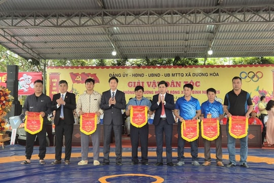 Giải vật truyền thống xã Dương Hòa: Giữ lửa tinh thần thượng võ