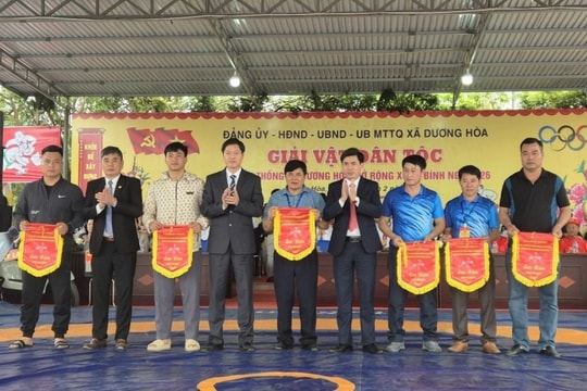 Giải vật truyền thống xã Dương Hòa: Giữ lửa tinh thần thượng võ
