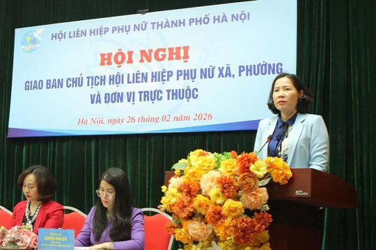 Phụ nữ Thủ đô thi đua lập thành tích chào mừng bầu cử Quốc hội và Hội đồng nhân dân các cấp 